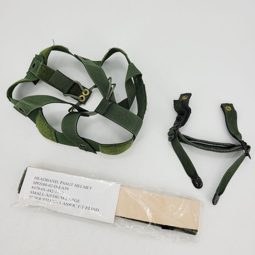 Pasgt green helmet chin - od,