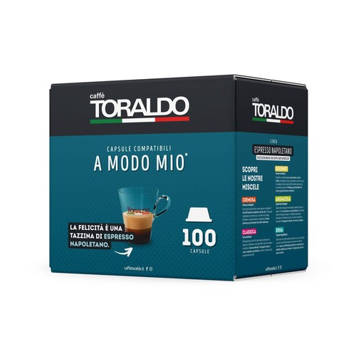 100 capsule caffè - 100, toraldo