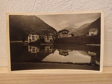 Lago di Alleghe panorama Dolomiti Belluno  settembre 1952 foto originale d'epoca