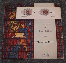 AVE MARIA (Schubert e Gounod) - CLAUDIO VILLA - 45 GIRI EDIZ. 1963 CETRA - SP 51
