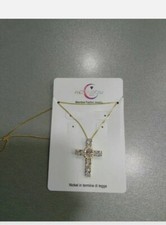 Collana Catenina Acciaio Oro