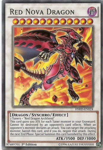 Red nova dragon hsrd en024 - red,