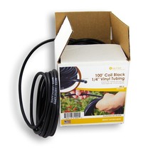 100-ft Coil 1/4-in Black Vinyl