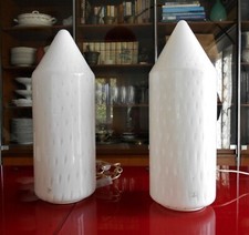 RARA COPPIA DI GRANDI LAMPADE