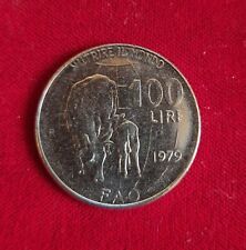 100 Lire FAO Nutrire Il Mondo 1979