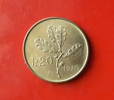 20 LIRE 1970 ERRORE - ZAMPETTA