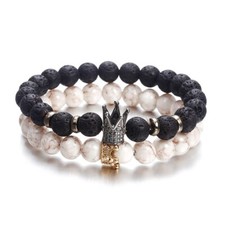 Set Bracciale Corona Bracciale