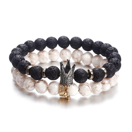 Set bracciale corona - set,