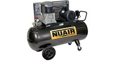 Compressore bicilindrico, cinghiato (640 litri/min) 270lt 5,5HP NUAIR