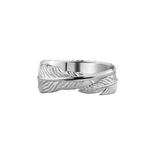 Anello fascia piuma in - a,