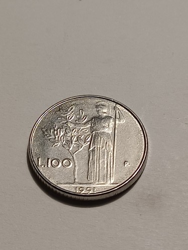 100 lire 1991 - 100, modulo