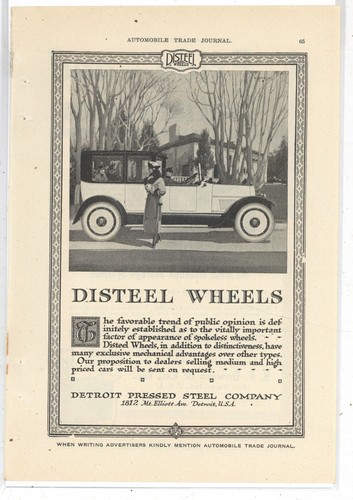 Detroit 1918 acciaio - , pressato