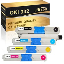 4 toner XXL per OKI C 332 C