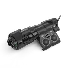 AIMING SOFTAIR LASER ROSSO/IR CON TORCIA LED/LED IR NERO WADSN WD6075-B