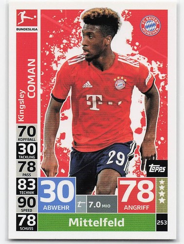 Kingsley coman topps - kingsley,