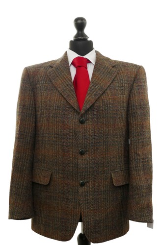 Harris tweed giacca uomo - tweed, 24