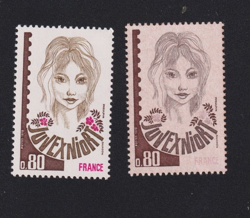 Timbre france variété - timbre, de