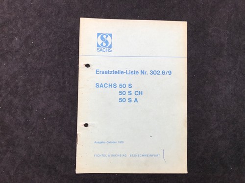 Lista ricambi sachs ch - s, a