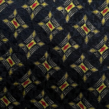 Vintage Blue Yellow Red