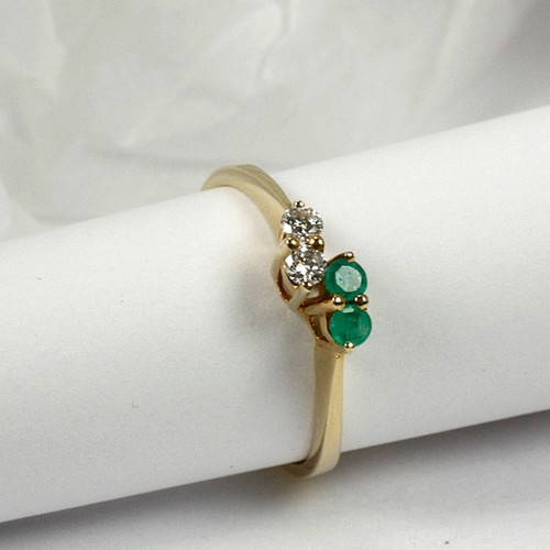 Anello 585 giallo carati - in,