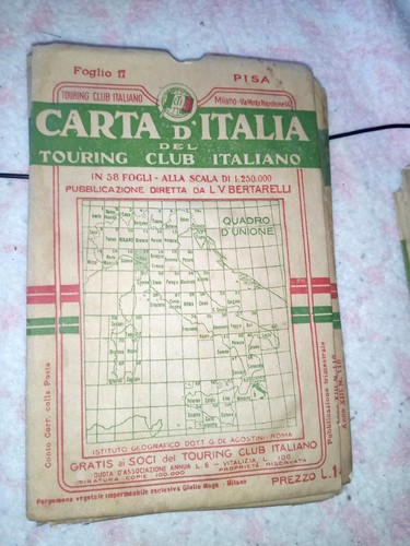 137al carta italia del - carta, d'italia