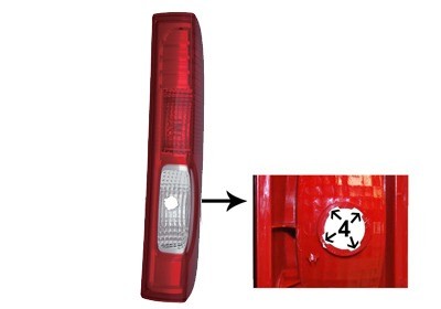 Fanale post senza attacco - fanale,