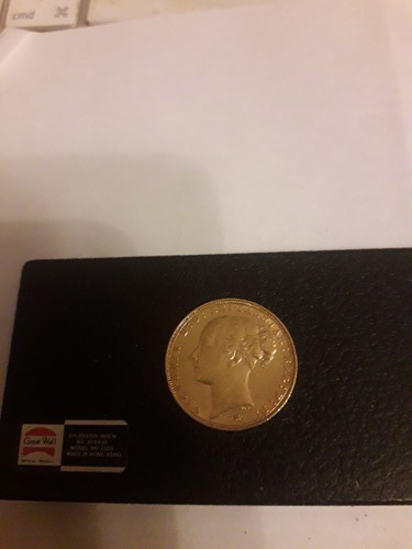 Moneta sterlina oro 917 regina - moneta,