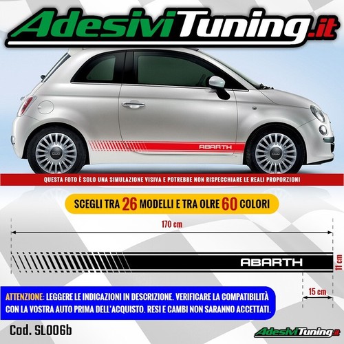 Kit adesivi strisce laterali - adesivi,
