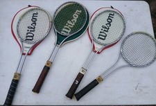 4 racchette da tennis vintage