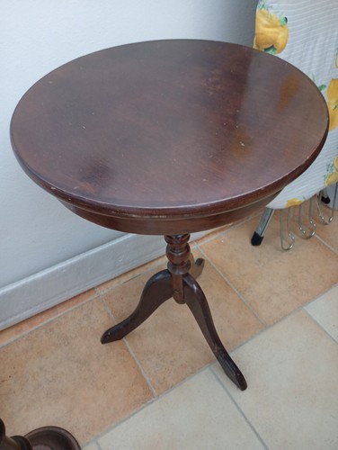 Tavolino rotondo legno - in,