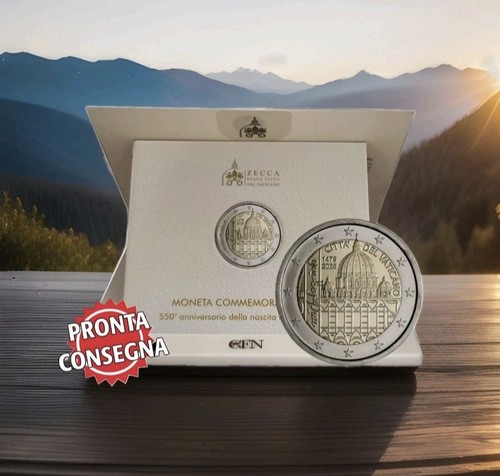 Euro vaticano 2025 fdc 550 - euro,