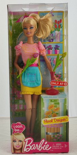 Barbie can floral - be,