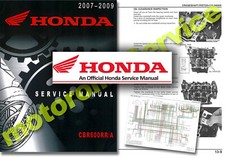 Honda CBR600RR Manuale di servizio CBR 600 RR 2007 2008 2009 CBR600 Officina ABS