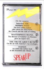 EBOND  Various – SpeakUp 28 Giugno  1987 cassetta CA000812