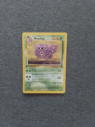 Card pokemon weezing - -,