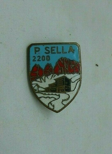 Vintage spilla smaltata - spilla,
