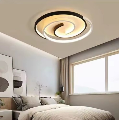 Lampadario bicolore moderno