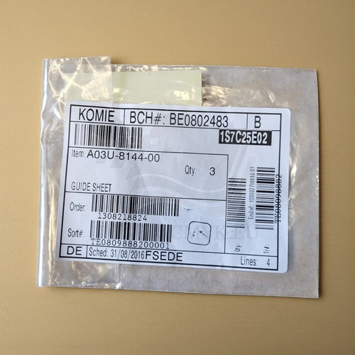 Foglio guida originale konica - guida,