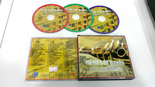 Musica banda 3cd fantasia - banda,