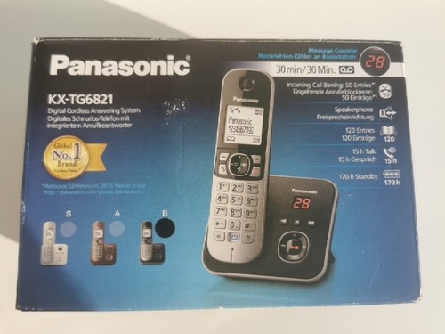 Panasonic tg6821g nero - panasonic, kx-tg6821g
