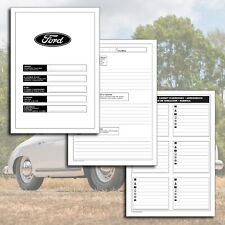 FORD ESCORT RS2000 : Libretto