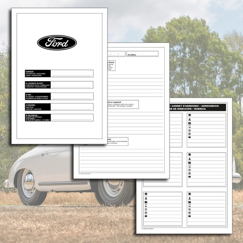 Ford escort rs2000 libretto - ford,