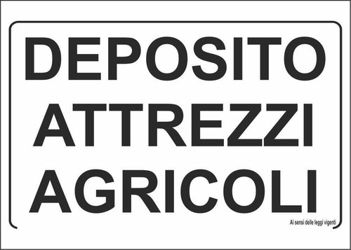 Cartello segnaletico - cartello,