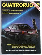 QUATTRORUOTE - N 363, GENNAIO - 1986