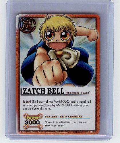 Zatch bell tcg - tcg, #m-035