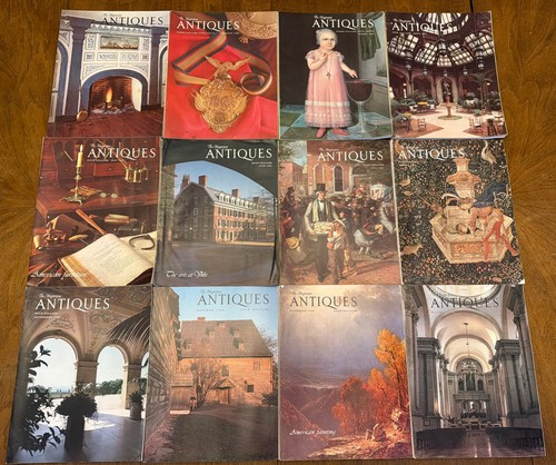 The magazine antiques - the,