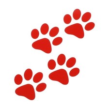 Red Dog Leg Square Car Bumper