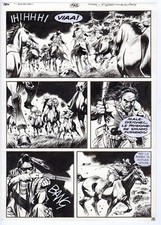 MAURIZIO DOTTI - TAVOLA ORIGINALE TEX - 'GHOST TOWN'