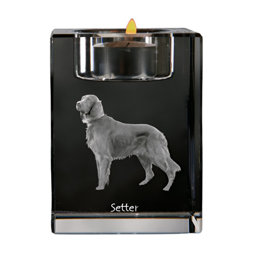 Setter inglese candelabro - setter, i