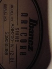 basso elettricacustico usato 4 corde IBANEZ ARTCORE AGB200